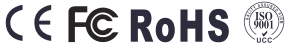 Logo CE FC ROHS